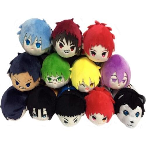 Kuroko no Basket Plush Doll Toys keychain keyring pendant strap stuffed cute hot Christmas cos gift C