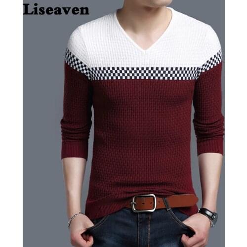 Мужские пуловеры на молнии Liseaven China At AliExpress