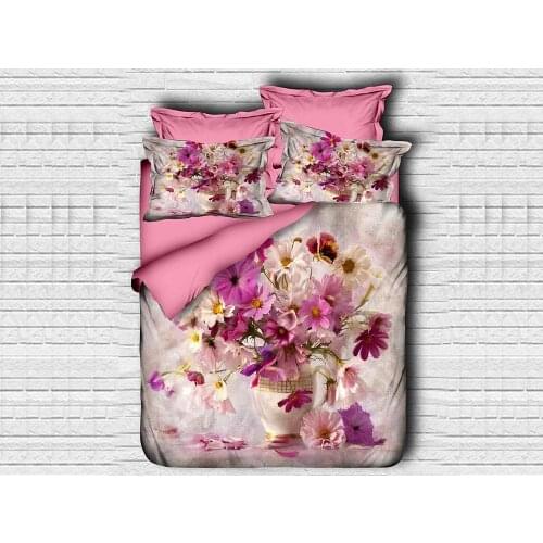 Best Class Digital Printed 3d Double Personality Duvet cover set Vase