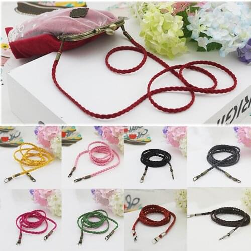 Fashion Suede Braided Bag Strap Women Shoudler Bag Strap DIY Replacement Handles For Handbag Belts Strap Bag accessories