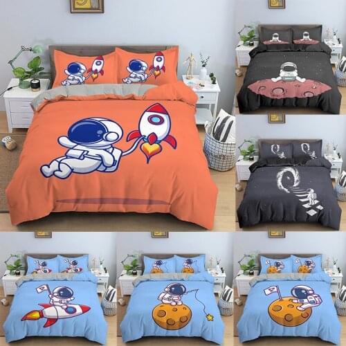 Fashion New 3D Cartoon Printed Bedding Set Style for Kids and Adults Duvet Cover
