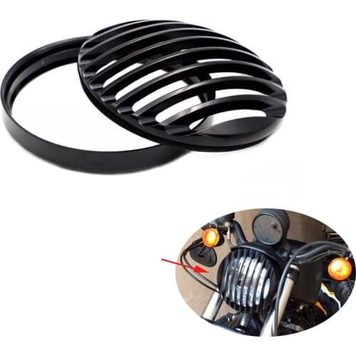 Motorcycle Accessories 5 3/4 "Black Aluminum Cover for Harley Davidson 5.75" Sportser XL 883 1200 Headlight Cover