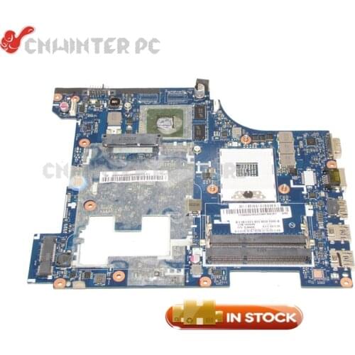NOKOTION QIWG6 LA-7988P Main board For Lenovo G580 Laptop Motherboard 90002355 HM76 DDR3 GT710M Video Card