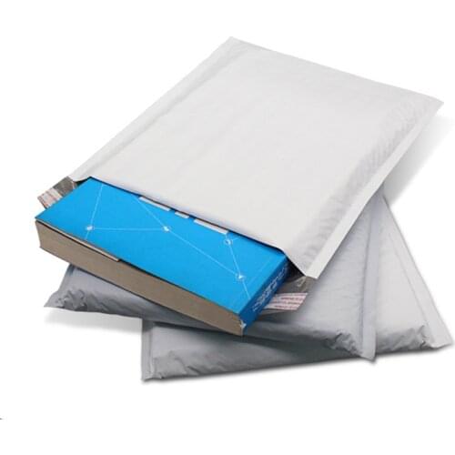 100Pcs Wholesale Bubble Bag Gray Plastic Bubble Mailers Shockproof Shipping Bags With Bubble Business Padded Envelope 8 Sizes