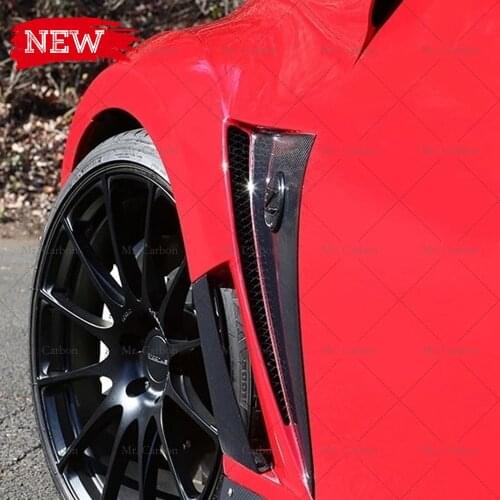 FOR NISSAN 370Z Z35 VARIS-STYLE FIBERGLASS FRONT FENDERS TRIM TUNING PART FOR 370Z CARBON VENT FENDER RACING BODY KIT