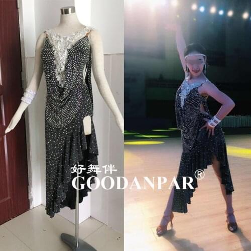 Sexy latin dress dancewear latin dress latin dance competition dresses latin dancing Rumba Jive Chacha Latin Dance Dress girls