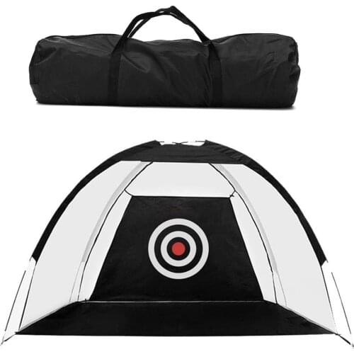 2M Golf Practice Net Golf Hitting Cage Indoor Outdoor Garden Grassland Practice Tent Golf Training Home Sports Equipment