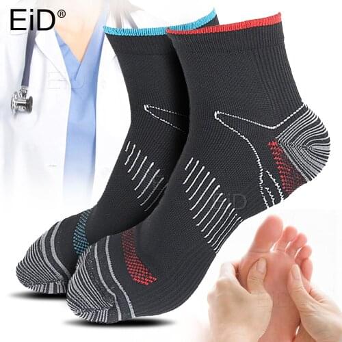 Venous Sports Foot Pad Compression Socks For Plantar Fasciitis Heel Spurs Arch Pain Comfortable Socks Ankle Sock Insoes Inserts
