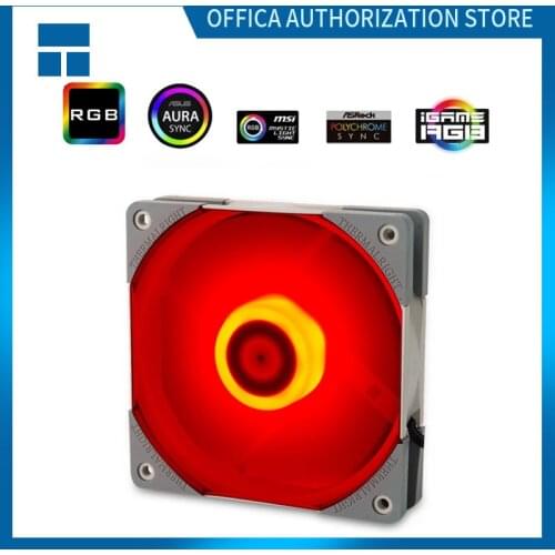 Thermalright TL-R12 CPU cooling fan 120mm 12V/4Pin RGB PWM fan Quiet CPU water cooling radiator replacement fan