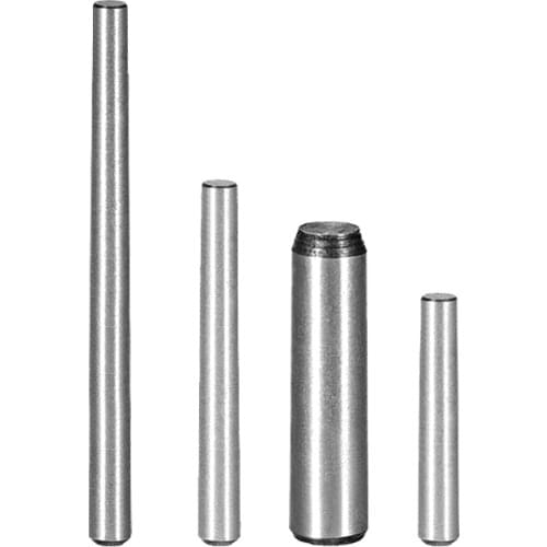 Uxcell 10Pcs M3 M4 M6 Small End Diameter Dowel Pins Carbon Steel GB117 12mm-80mm Length 1:50 Taper Pin Fasteners