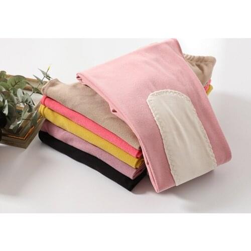 Autumn and winter velvet thermal trousers ladies leggings Slim fit plus size Korean long trousers feet pants long trousers whole