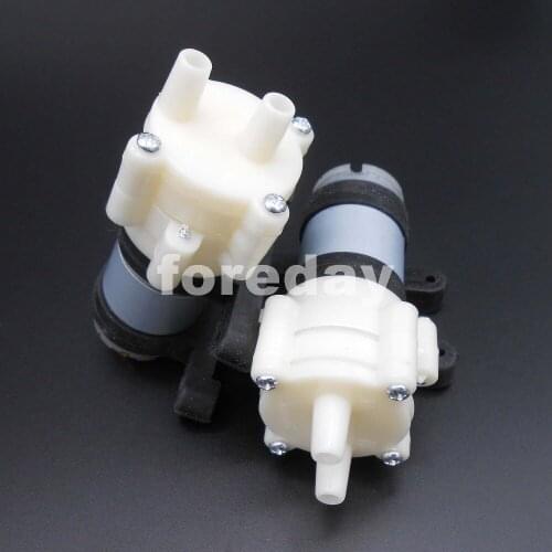 10PCS R385 0.5-0.7A 2500H 3m 1.5-2 L/Min DC12V MINI Aquarium Fish Tank Water Air DC Diaphragm Pump DC12V *FD052X10