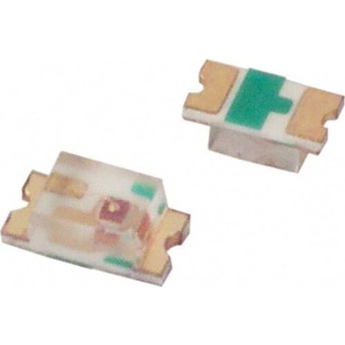 Surface mount LED GREEN CLEAR 0603 SMD 520-530nm chip LED Indication Discrete 1608 Metric,100pcs/lot