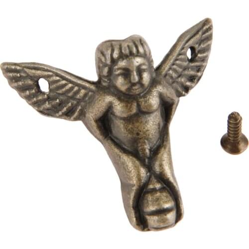 4PCS Jewelry Chest Gift Wood Case Decorative Feet Leg Corner Protector Guard Box Corner Protectors For Home Decoration Wholesale