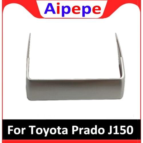 Car Styling for Toyota LAND CRUISER PRADO 150 FJ150 2018 Front Control Air Condition Trim Strips Cover Stickers Accessories