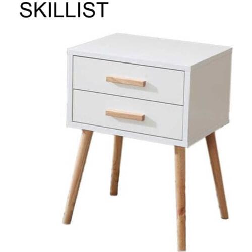 Szafka Nocna Meuble Maison Side Nordic European Retro Wooden Bedroom Furniture Quarto Cabinet Mueble De Dormitorio Bedside Table