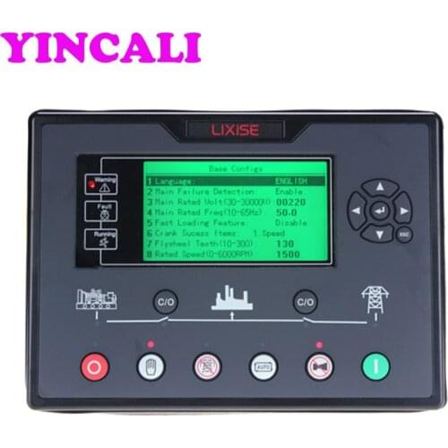 Cost-effective Diesel Generator Controller LXC7220 Genset Auto Start Module Suitable for the Single Machine Automation System