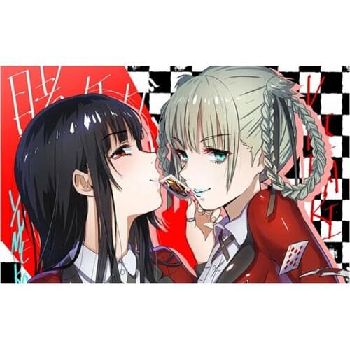 Fuzhen Boutique Decals Exterior Accessories Kakegurui Sunscreen Car Stickers Laptop Decal Scratch-proof Sticker Vinyl Decoration