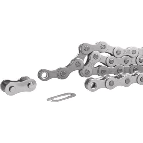 Bicycle single speed chain ordinary dead speed road bike universal single speed car chain 112 section high strength chain