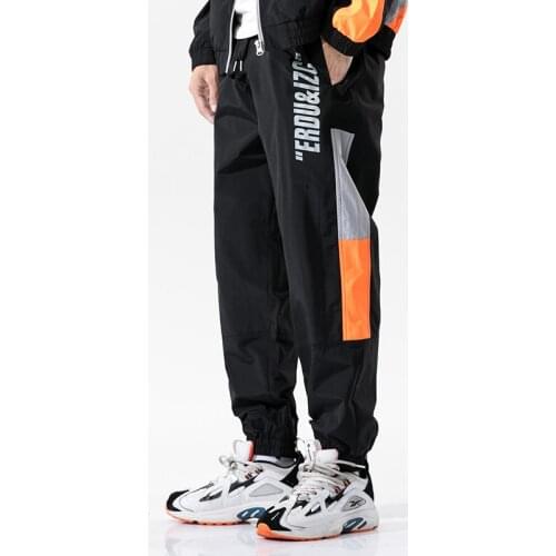 Pop Streetwear Mens Pockets Cargo Harem Pants Hip Hop Casual Male Track Pants Joggers Trousers Fashion Harajuku Men Pants