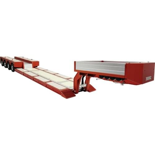 Heavy Duty 4 Axle Lowboy Equipment Trailer