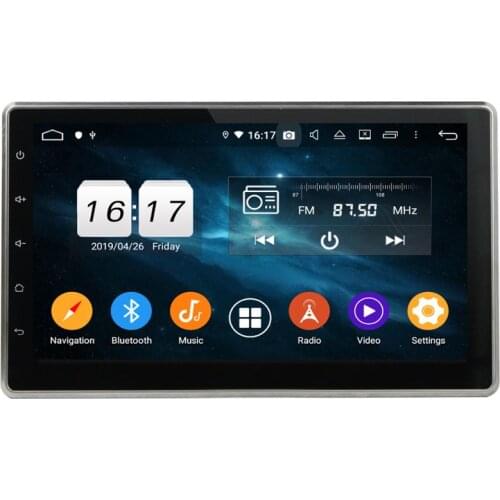 CarPlay & Android Auto PX6 10.1" Android 10 Universal Car Audio DVD Radio GPS Head Unit 2 DIN Stereo Video Multimedia Player