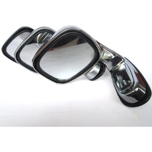 1PCS Auto Head Cover Exterior Side Mirror Car Rear View Mirror Automobile Adjustable Wide Angle View Auxiliary Rearview Mirror