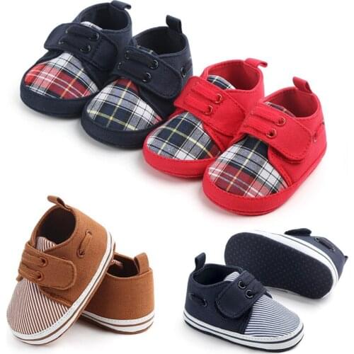 2021 New Baby Shoes Infants Boys Girls Cotton First Walkers Soft Sole Anti-slip Toddler Boys Casual Shoes