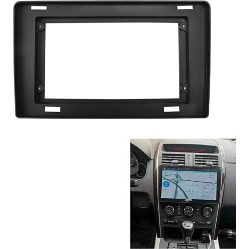 9 Inch 2Din Car Fascia for Mazda CX-9 2007-2015 Stereo Fascias Panel Dash Mount Installation Car DVD Frame Kit In-Dash