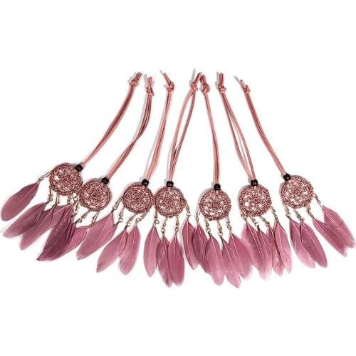 7 Pcs/Set Boho Car Pendant Accessories Interior 10inch Mini Hanging Ornament for Party Favor,Baby Shower, Wedding Favor