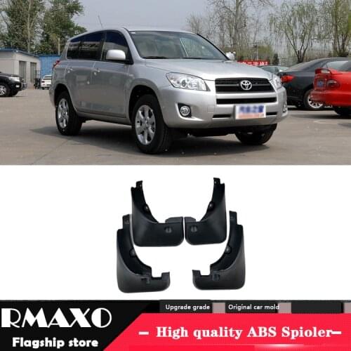 For Toyota RAV 4 2009-2013 Mudflaps Splash Guards Front With the color and rear Mud Flap Mudguards Fender Modified special