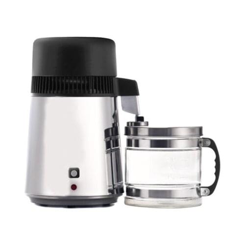 750W 4L Housing Use Capacity Pure Water Distiller Purifier 304 Stainless Steel Container Filter Distilled Water Device 110V/220V