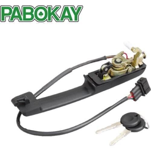 FOR VW PASSAT B3 88-93 OUTER LEFT FRONT DOOR HANDLE CENTRAL LOCK W/ KEYS 357837205A 357837207A 357837205AS