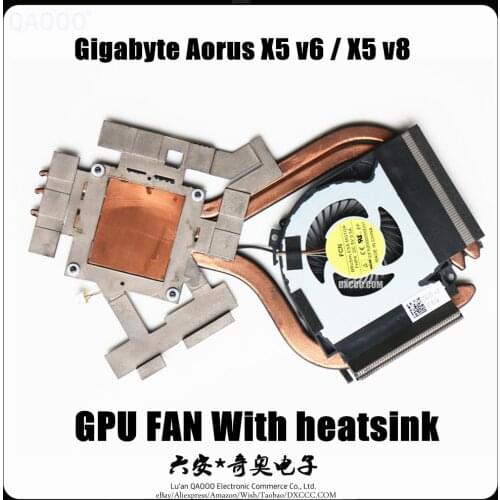 Laptop Cooling Fan For Gigabyte Aorus X5 X5 v6 X5 v8 Cpu Cooling Fan