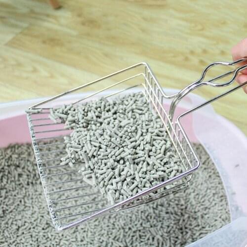 Cat Litter Shovel Metal Scoop Toilet Cleaning Tool for Pet Supplies Cat Litter filter Supplies Cleaning Products Toilet