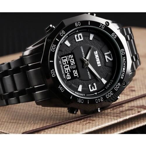 Skmei 1464 Men Military Watch Waterproof Wristwatch LED Quartz Clock Sport Watch Male Sport Shock Watch Men relogio masculino