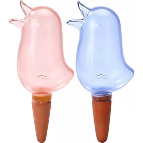 Garden Automatic Watering Tool Cute Birds Indoor Drip Irrigation Watering System Kit Potted Plant Waterers Spike for Houseplant
