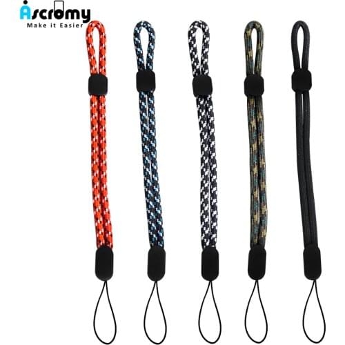 10PCS Nylon Adjustable Wrist Strap Lanyard For Gopro Cell Phone Camera USB Flash Drive Keys Hand String Holder Keycord Landyard