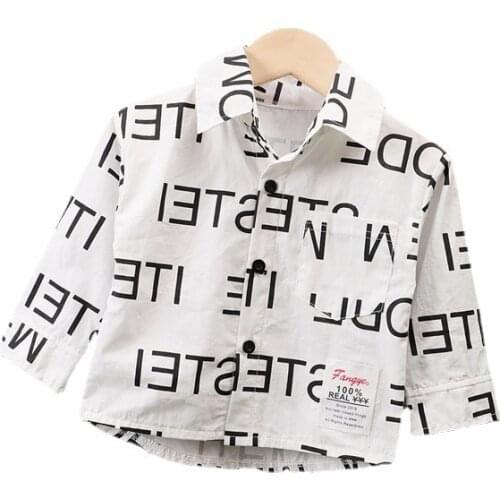 New Summer Fashion Baby Girl Clothes Sport Children Coat Boy Letter Shirt Toddler Casual Costume Infant Clothing Kids Sportswear