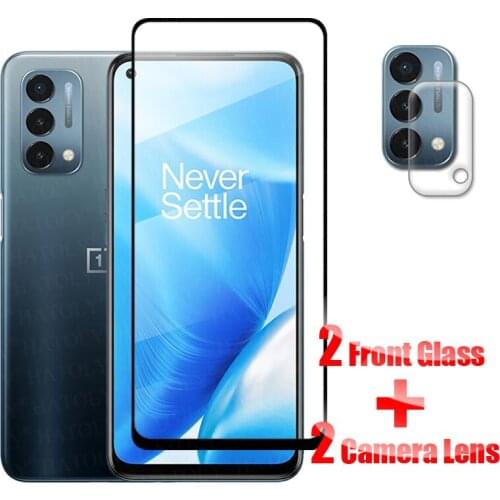 Full Cover Glass For OnePlus Nord N200 5G Tempered Glass One Plus Nord CE N200 5G N100 Screen Protector Camera Protective Glass