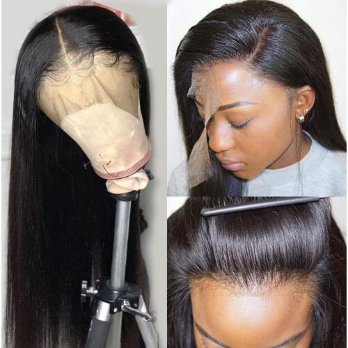 Straight Wig 6x6 7x7 Lace Closure Wigs 180% High Density Frontal Human Hair Wigs Peruvian Straight Wig Pre Plucked Remy Jarin