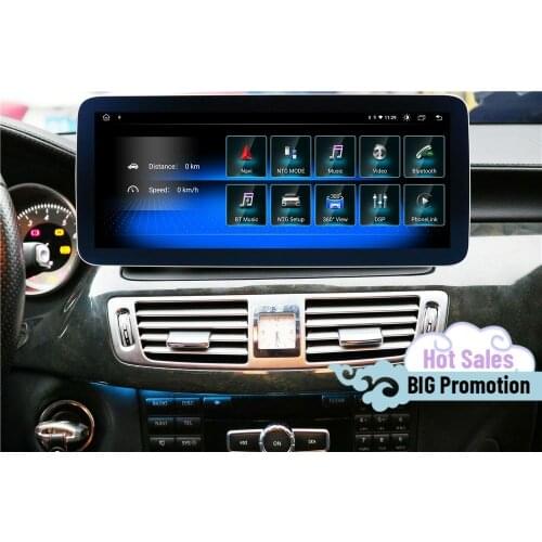 128G Carplay Android Stereo For Mercedes Benz CLS Class W218 2011 2012 2013 2014 2015 GPS Audio Screen Radio Receiver Head Unit