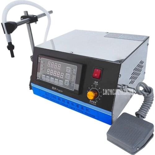 KC-380 Fast Liquid Filling Machine Samrt Racking Machine Automatic Anti- Corrosion Beverage Dosing Fllig Machine 110V/220V