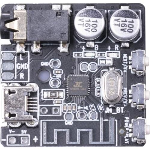 DIY Bluetooth-compatible 5.0 Receiver Wireless Decoder Board Module Car Audio Receiver Stereo Music Decoding Stereo Output