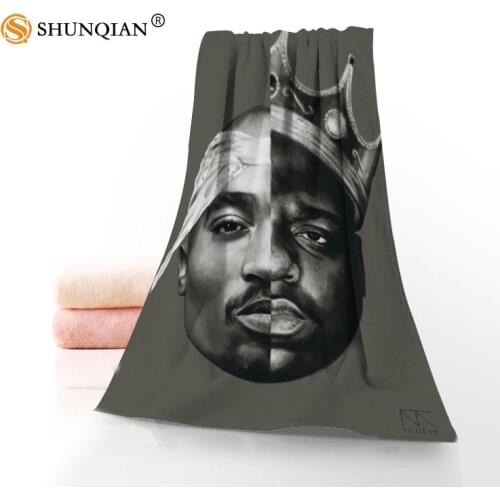 Tupac Microfiber Bathroom Washcloth,Towels Custom Face Towel/Bath Towel Size 35x75cm, 70x140cm