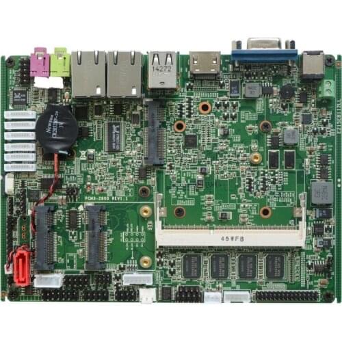 Mini ITX Industrial computer Motherboard with Atom N2800 1.86GHz Processors fanless Mainboard