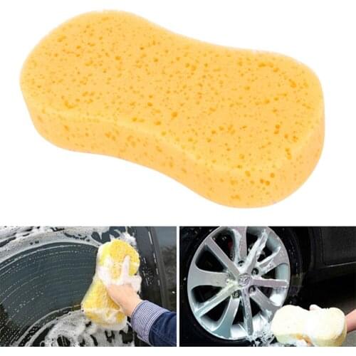 Car Wash 22cm Length Vacuum Compressed Multipurpose Cleaning Tool Auto Paint Care Car Washing Sponge