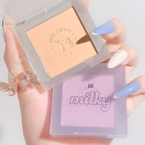 Milk Galaxy Monochrome Blush Palette Matte Blush Pearlescent Blush Facial Cosmetics Contour Palette Cream Blush