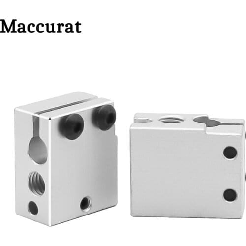 Volcano heater block for e3D Volcano hotend Compatible pt100 sensor/Thermistor Cartrodge 3D printer upgrade kit diy i3 delta um