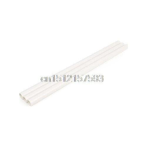 16mm Outside Dia PVC Electrical Conduit Pipes 60CM Length 3 Pcs